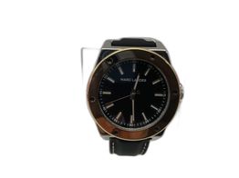 relogio pulseira homem marc lauder berlin black leather