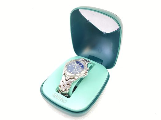 relogio pulseira homem seiko kinetic sq 100