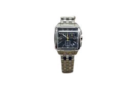relogio pulseira homem tissot quadrato chronograph