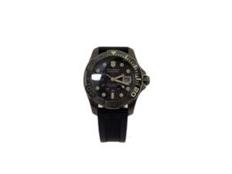 reloj pulsera caballero victorinox dive master 500 black ice