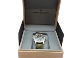 relogio pulseira premium homem hamilton khaki field h694010