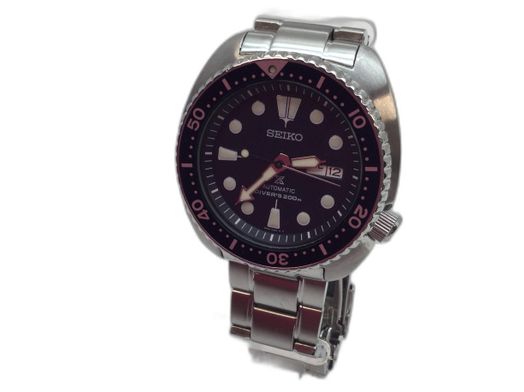 relogio pulseira premium homem seiko prospex srp773 turtle