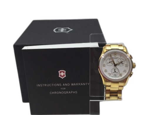 relogio pulseira premium homem victorinox swiss army chrono classic 241537