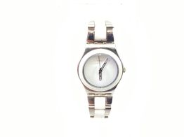 reloj pulsera se&ntilde;ora swatch irony tresor blanc