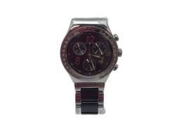 relogio pulseira senhora swatch irony