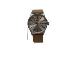 reloj pulsera unisex nixon sentry 38 leather