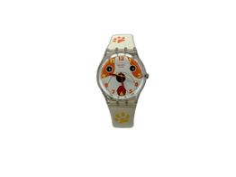 relogio pulseira unissexo swatch mundo perfeito amiguinho