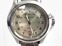 reloj alta gama caballero hamilton khaki