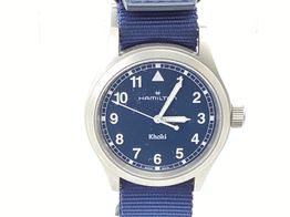 reloj alta gama caballero hamilton khaki