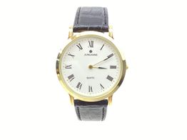 relogio gama alta homem junghans steel back quartz 41 52 40,steel back quartz 41 52 40