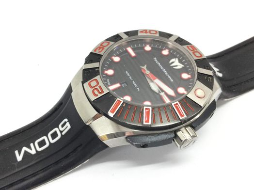 relogio gama alta homem technomarine 1650f/500m 1650ft