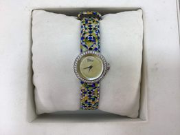 relogio gama alta senhora dior la mini de dior mosaique cd040110-j