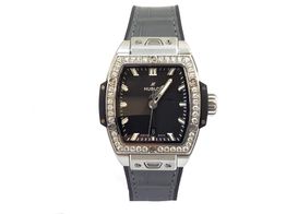 relogio gama alta senhora hublot spirit of big bang  682.sx.1170.rx.1204 racing grey alligator strip