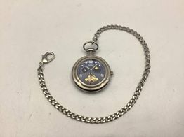 reloj bolsillo limus azul