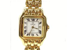 reloj de oro omega cuarzo cal eta256.111