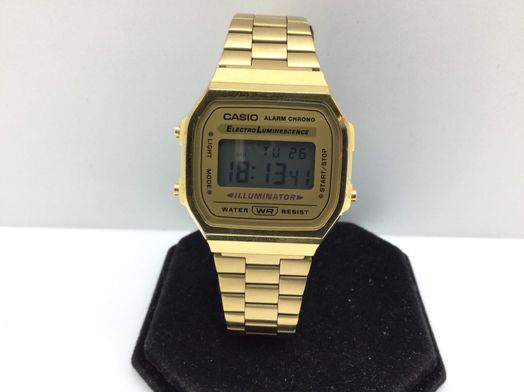 reloj pulsera caballero casio a168