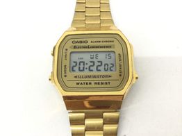 reloj pulsera caballero casio a168