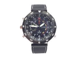 relogio pulseira homem citizen promaster altichron eco-drive