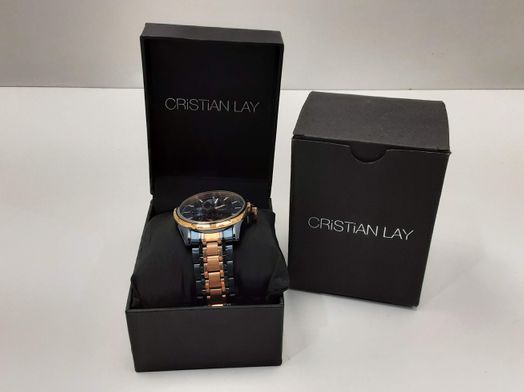 reloj pulsera caballero cristian lay 0-21201