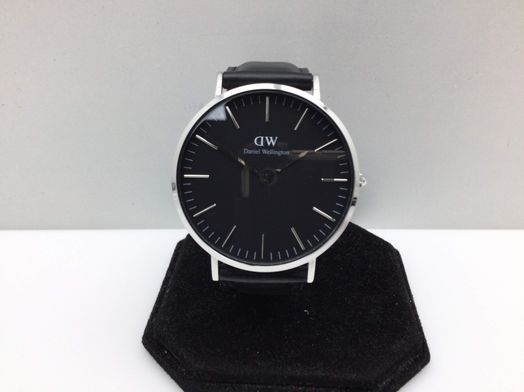 reloj pulsera caballero daniel wellington nero/argento classic b40s10