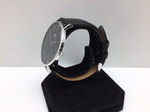 reloj pulsera caballero daniel wellington nero/argento classic b40s10