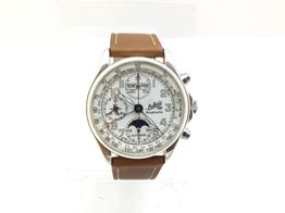reloj pulsera caballero dubois et fils 1785 perpetuelle chronograph automatic silver