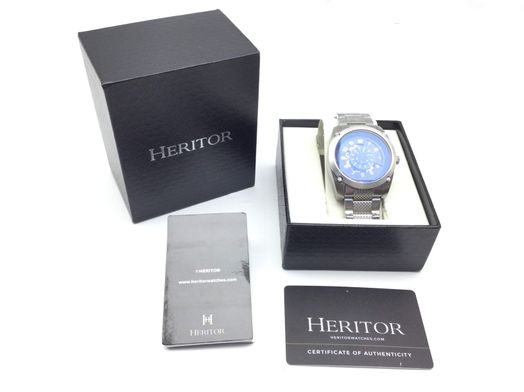reloj pulsera caballero heritor herhr7401