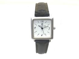 reloj pulsera caballero jesus del pozo plateado