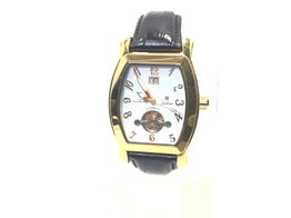 reloj pulsera caballero justina automatico//grabados trasera