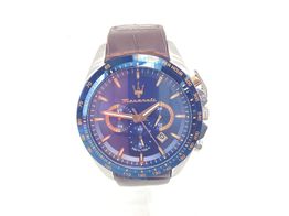reloj pulsera caballero maserati tridente cron&oacute;grafo