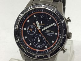 reloj pulsera caballero seiko 7t92-0rd0 chronograph 100
