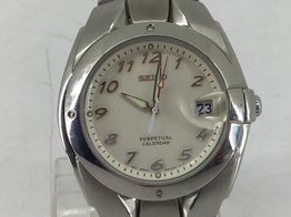 reloj pulsera caballero seiko perpetual calendar sll007p1