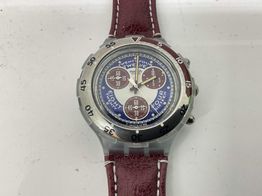 reloj pulsera caballero swatch atlata 96 cronografo