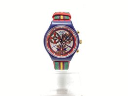 reloj pulsera caballero swatch automatic moonphase