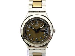 reloj pulsera caballero swatch bicolor ygs728g