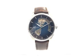 reloj pulsera premium caballero hamilton jazzmaster open heart automatic zafiro 40mm (h326750)