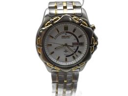 reloj pulsera premium caballero seiko kinetic sq50