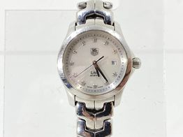 reloj pulsera premium caballero tag heuer link 200m motherpearl