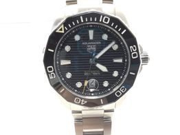 reloj pulsera premium unisex tag heuer aquaracer professional 300 date 43mm calibre 5 automatico (wbp201a)