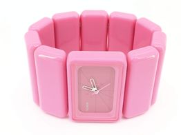reloj pulsera se&ntilde;ora nixon rosa