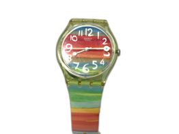 reloj pulsera señora swatch color the sky