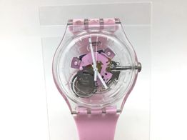 reloj pulsera señora swatch pink