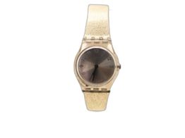 reloj pulsera señora swatch silver glistar