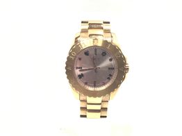 reloj pulsera señora tous reloj motif de acero ip rosado con rubíes tratados