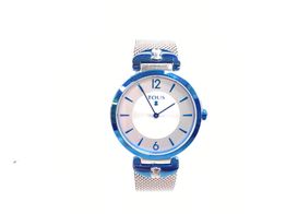 reloj pulsera se&ntilde;ora tous s-mesh bicolor azul 800350830