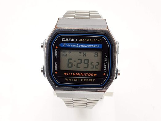 reloj pulsera unisex casio a168