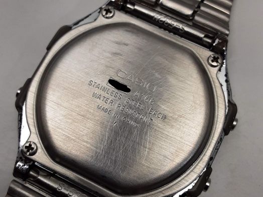 reloj pulsera unisex casio a168