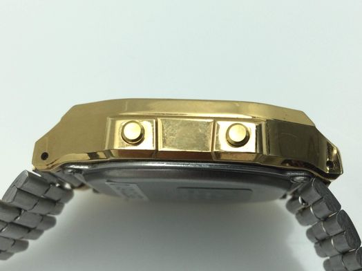 reloj pulsera unisex casio a168we