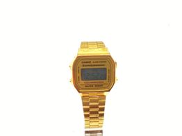 reloj pulsera unisex casio a168wg