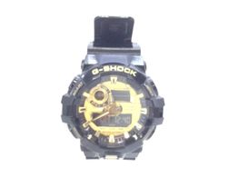 reloj pulsera unisex casio g-shock ga-710gb-1aer de resina